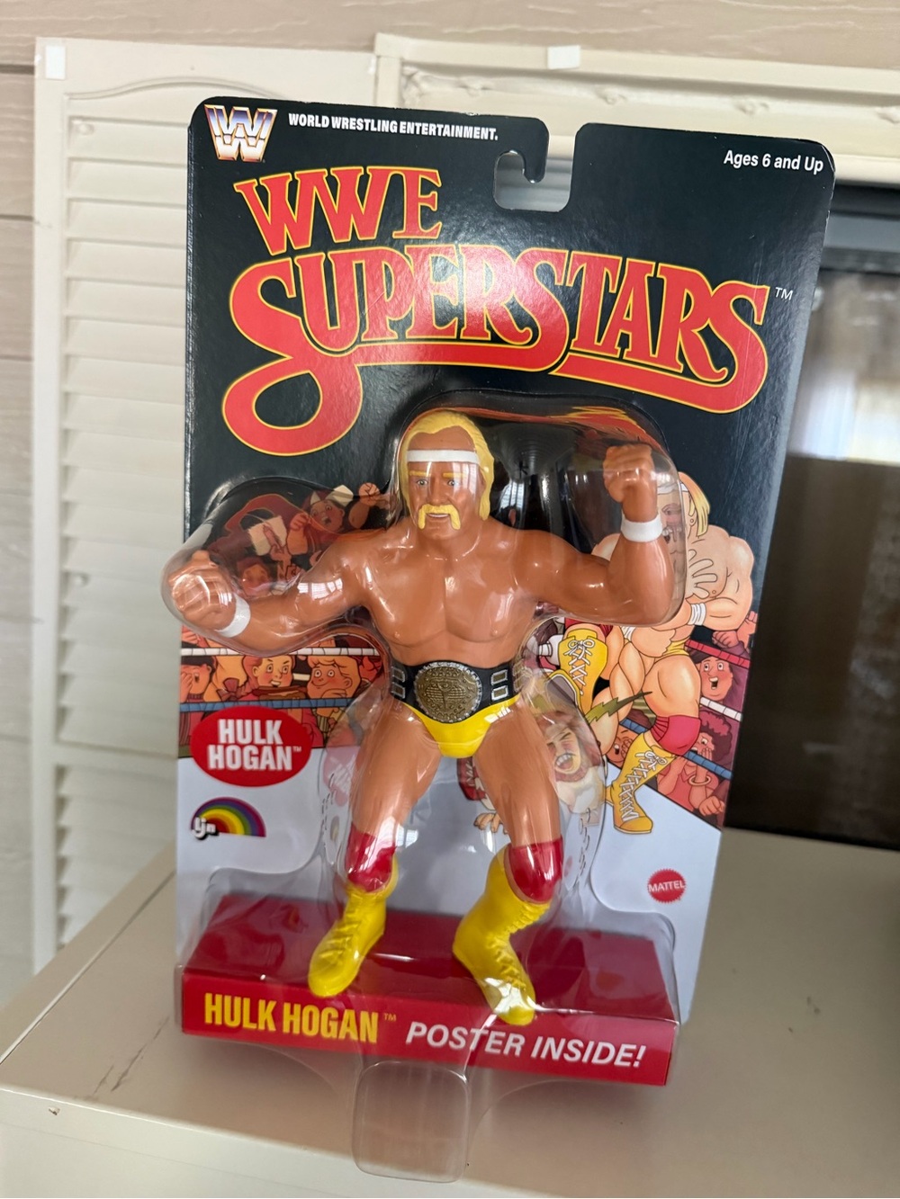 WWE Hulk Hogan  Action Figure  ljn wwf vtg rare